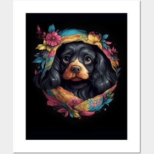 Dog In Pocket Funny Puppy For Dog Lovers Posters and Art